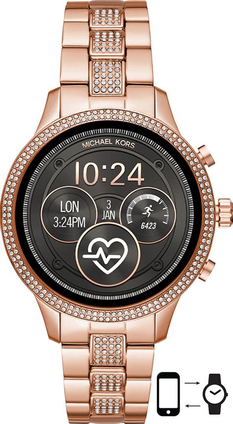 michael kors runway access watch|Gen 4 Runway Rose Gold.